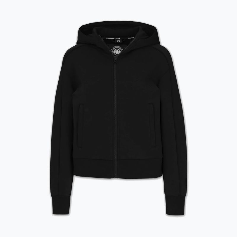 Women's sweatshirt Pitbull Discovery Hooded Zip black 5