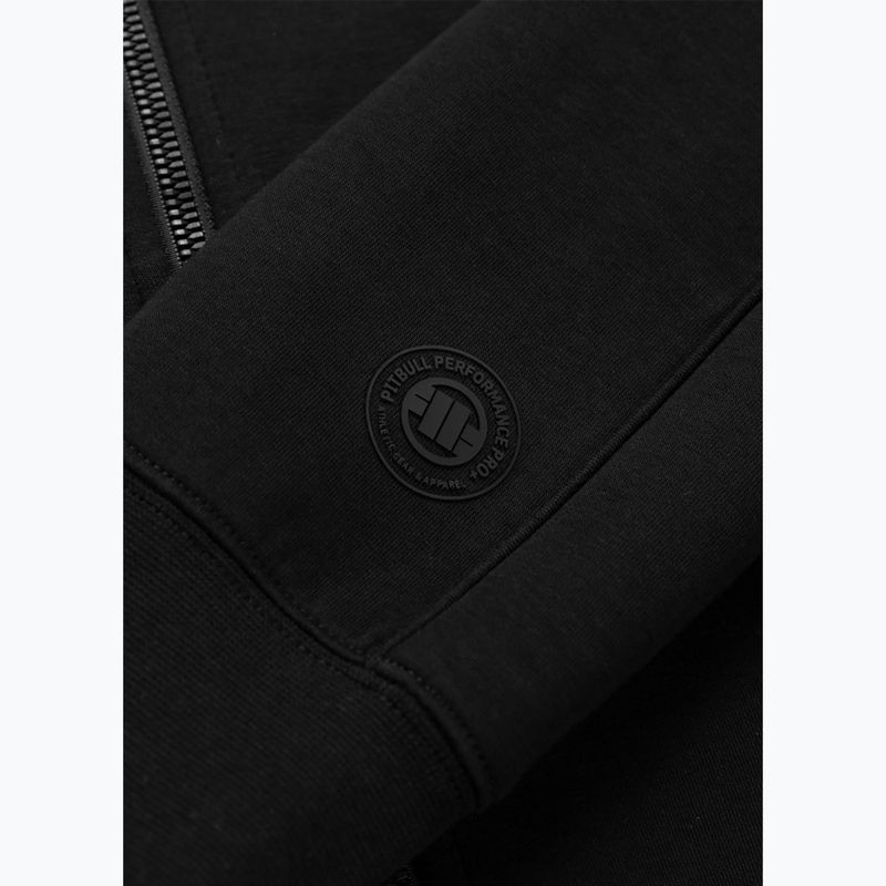 Women's sweatshirt Pitbull Discovery Collar Zip Track Jacket black 12