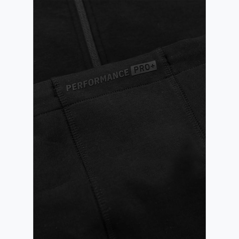 Women's sweatshirt Pitbull Explory Tape Hooded Zip black 9