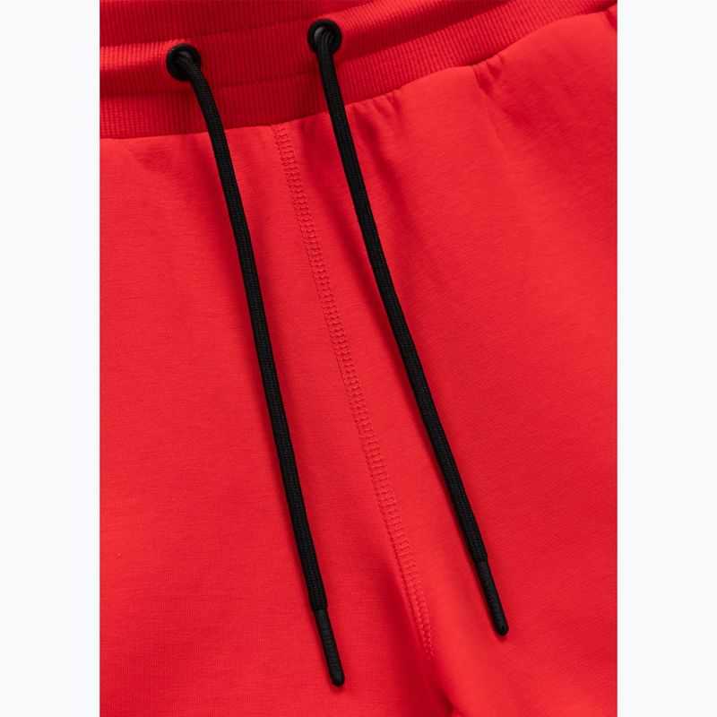 Women's shorts Pitbull Explory Tape fluo/red 7