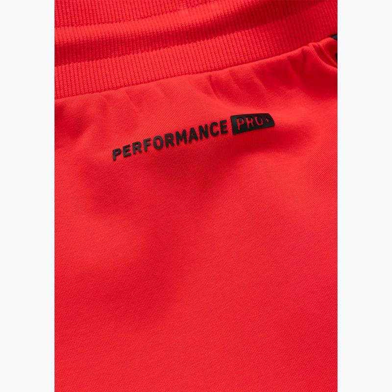 Women's shorts Pitbull Explory Tape fluo/red 8