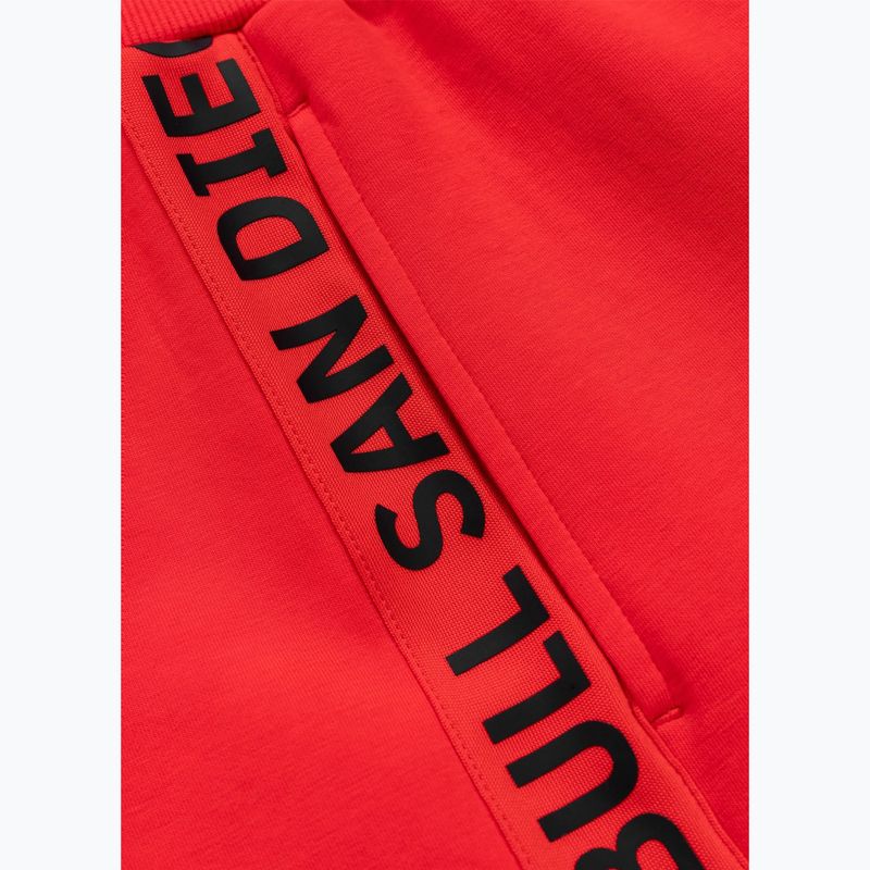 Women's shorts Pitbull Explory Tape fluo/red 10