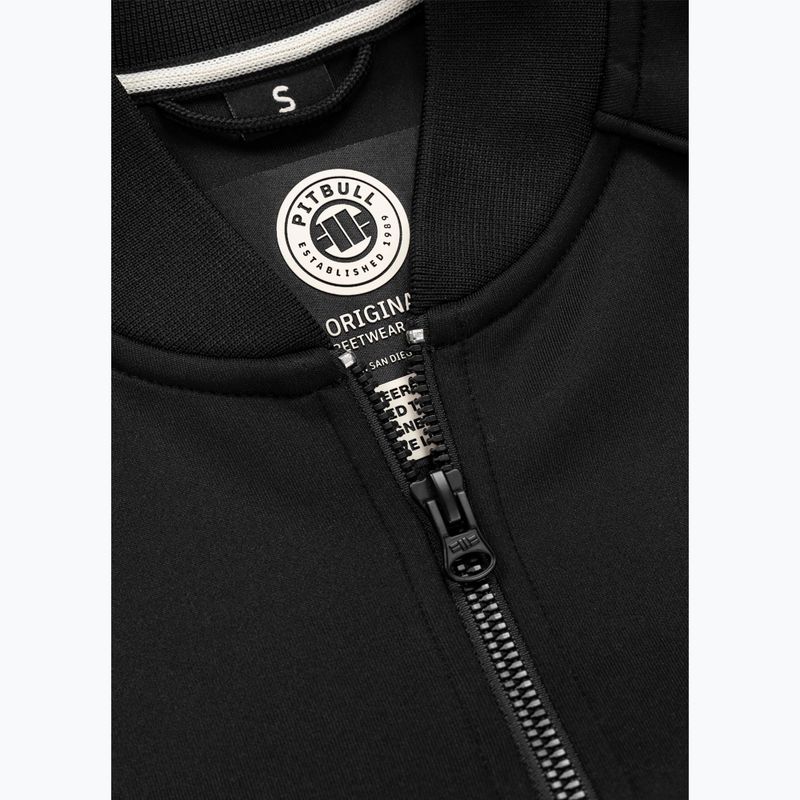 Women's sweatshirt Pitbull Verona Collar Zip black 7