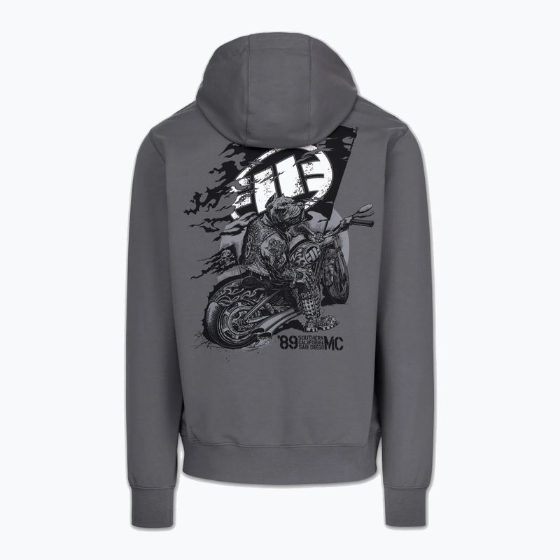 Men's sweatshirt Pitbull MC Sweatshirt Hooded graphite 6