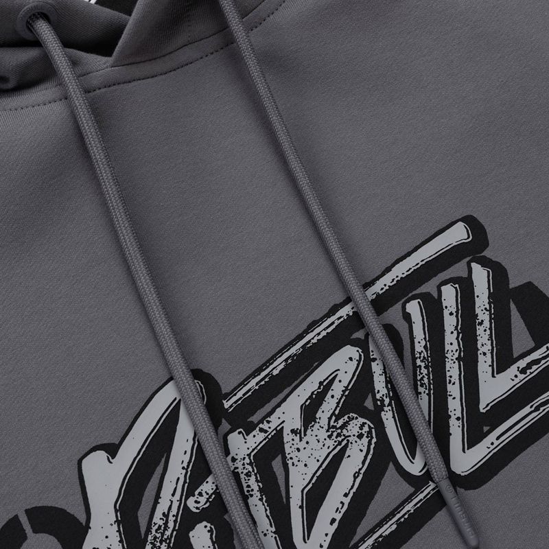 Men's sweatshirt Pitbull MC Sweatshirt Hooded graphite 7
