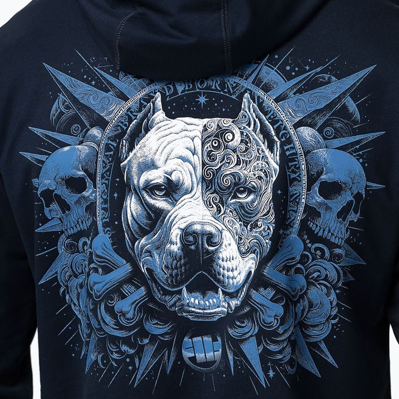Men's sweatshirt Pitbull World Sweatshirt Hooded dark navy 4