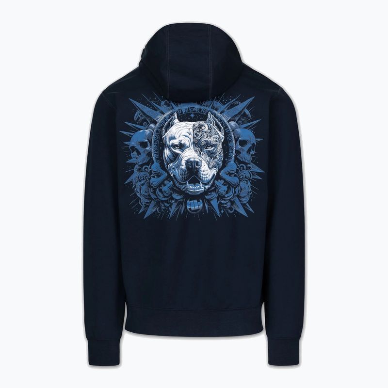 Men's sweatshirt Pitbull World Sweatshirt Hooded dark navy 6