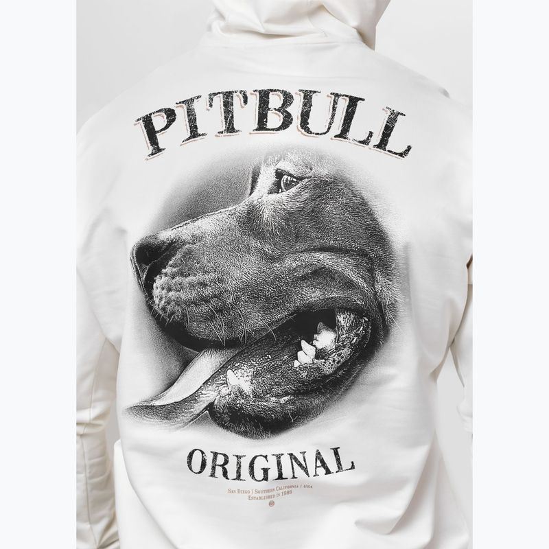 Men's sweatshirt Pitbull Midnight Sweatshirt Hooded off white 4