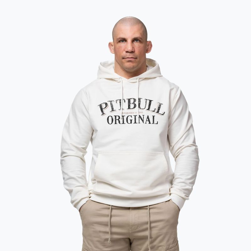 Men's sweatshirt Pitbull Midnight Sweatshirt Hooded off white 5