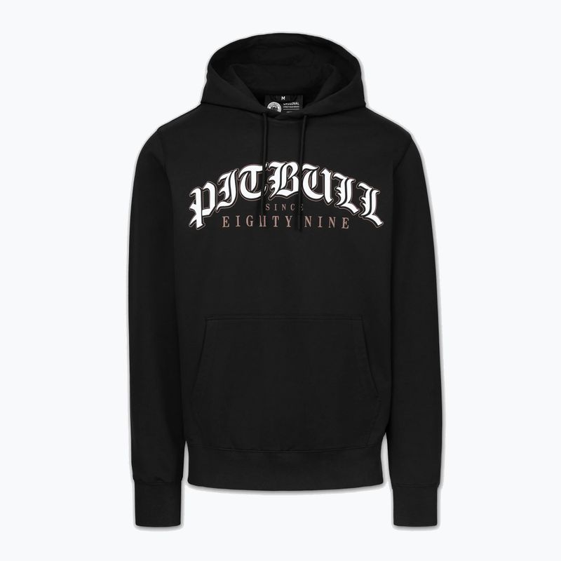 Men's sweatshirt Pitbull Tatto Hooded black 5