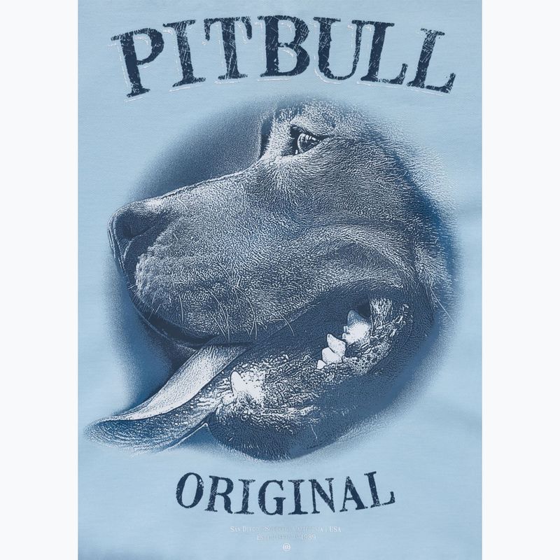 Men's sweatshirt Pitbull Midnight Sweatshirt Zip Hooded sky blue 9