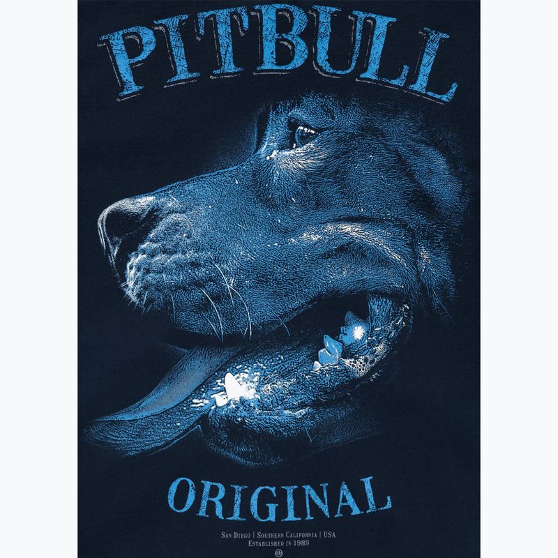 Men's sweatshirt Pitbull Midnight Sweatshirt Zip Hooded dark navy 9