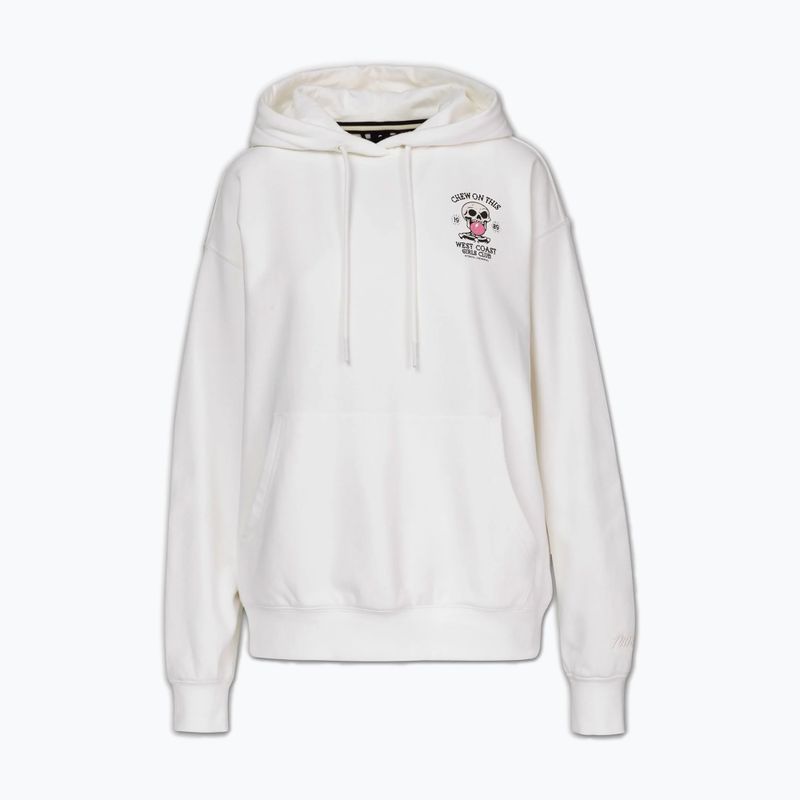 Women's sweatshirt Pitbull Chew On This Hooded off white 6