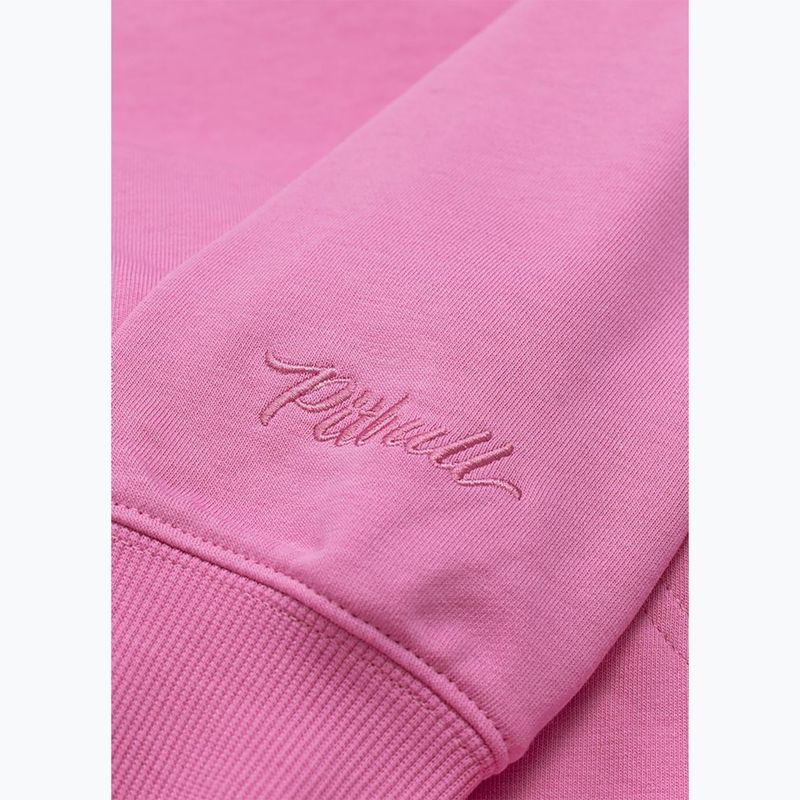 Women's sweatshirt Pitbull Rest In Pink Hooded ice pink 9