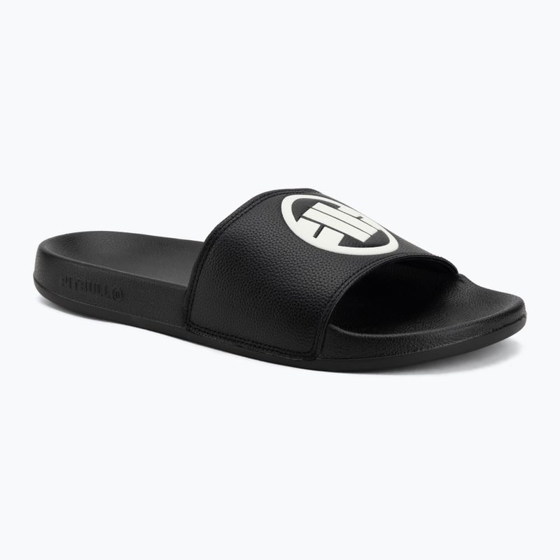 Men's slides Pitbull Logo black
