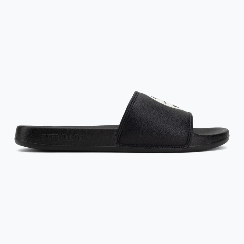 Men's slides Pitbull Logo black 2