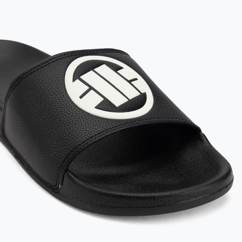 Men's slides Pitbull Logo black 7