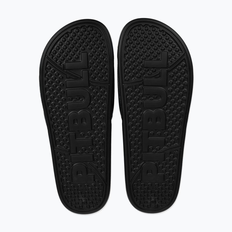 Men's slides Pitbull Logo black 3