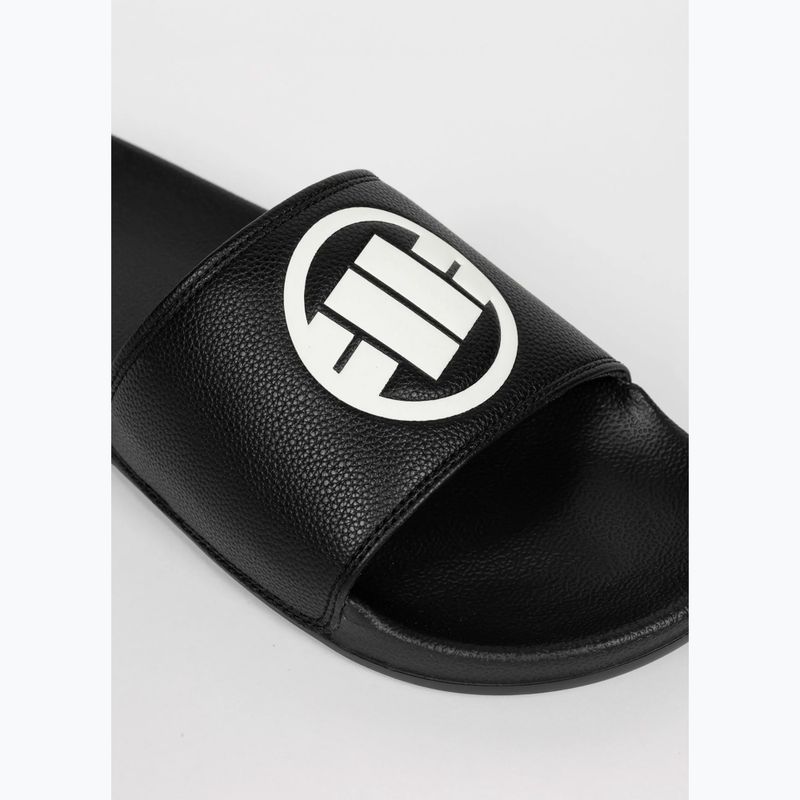 Men's slides Pitbull Logo black 5