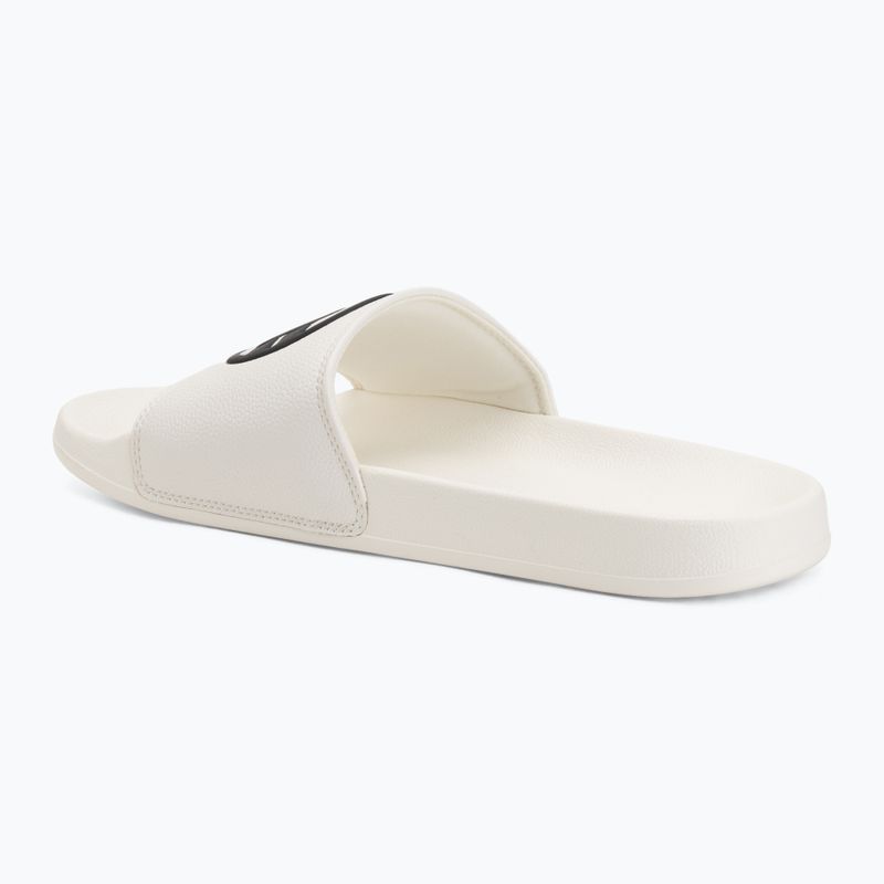Men's slides Pitbull Logo white 3