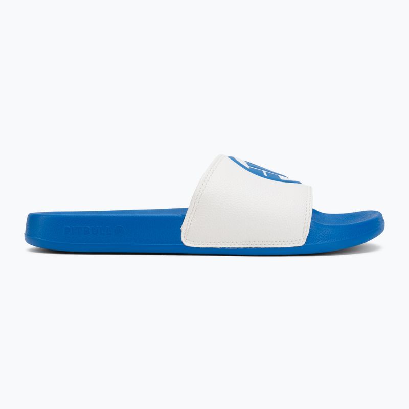Men's slides Pitbull Imperial Blue logo 2