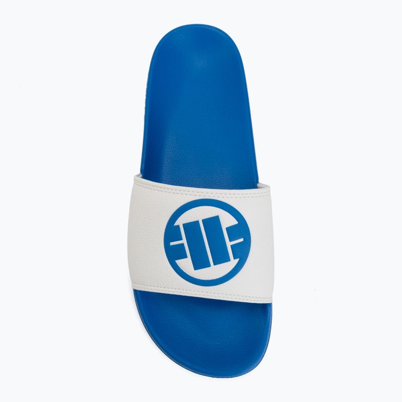 Men's slides Pitbull Imperial Blue logo 5