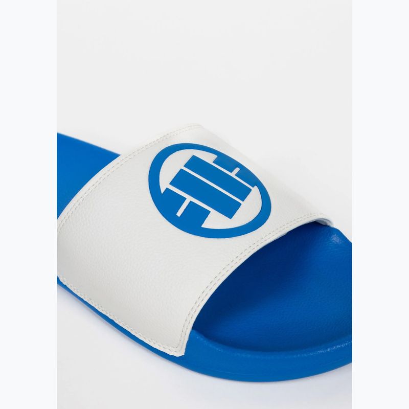 Men's slides Pitbull Imperial Blue logo 5