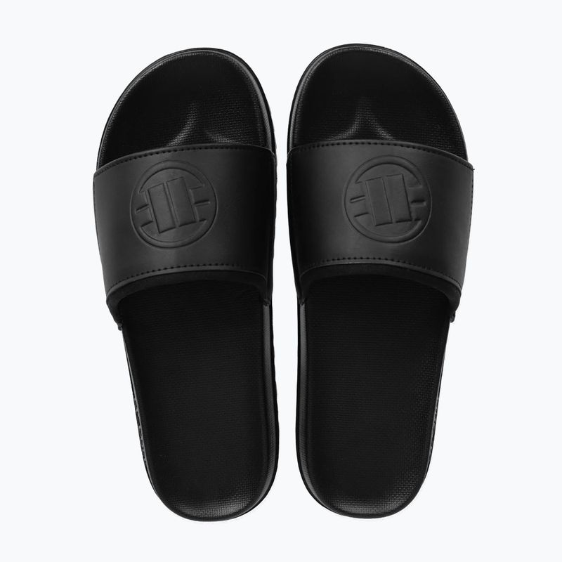 Women's slides Pitbull Logo black 4