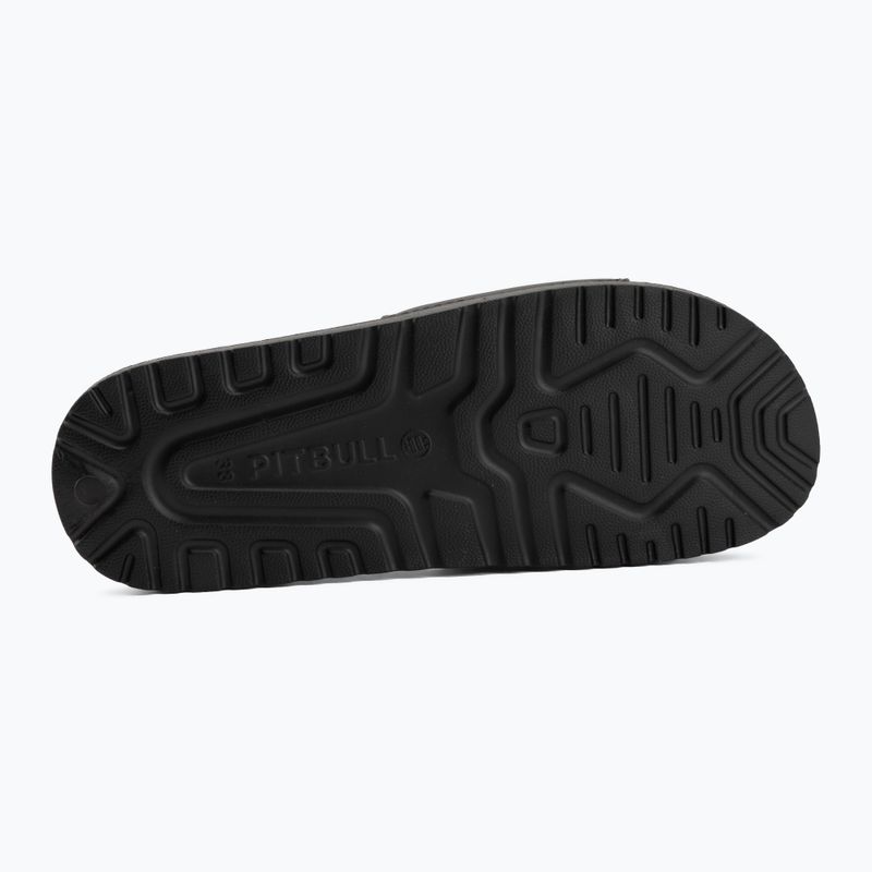 Women's slides Pitbull Logo black 4