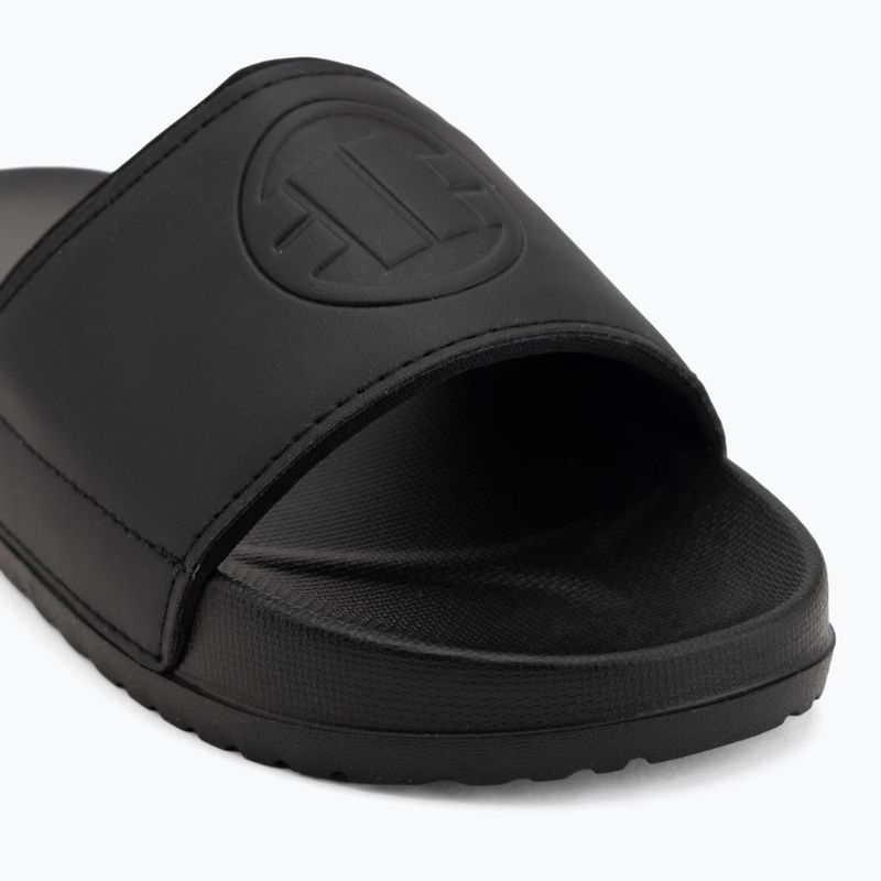Women's slides Pitbull Logo black 7