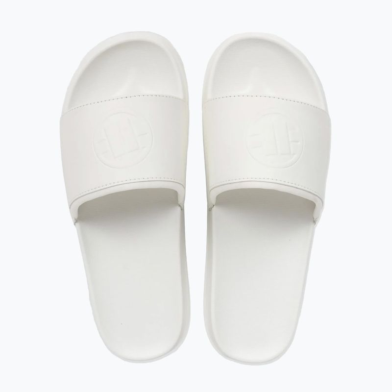 Women's slides Pitbull White logo 4