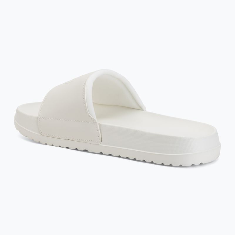 Women's slides Pitbull White logo 3