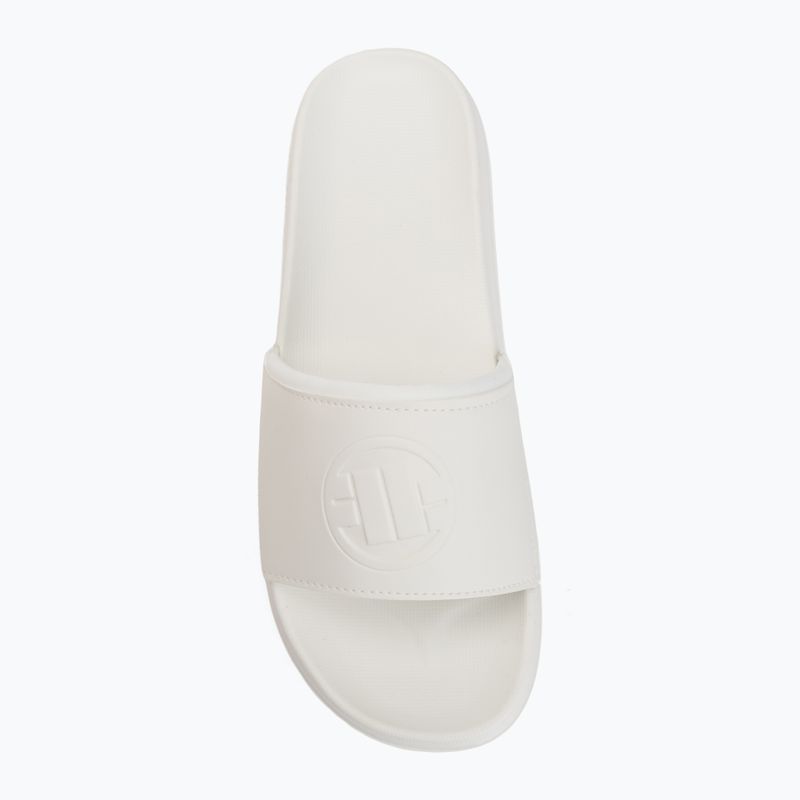 Women's slides Pitbull White logo 5