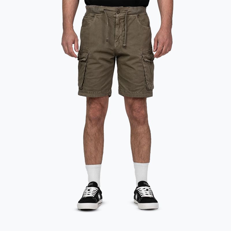 Men's Pitbull Proctor Drawstring Cargo Shorts olive