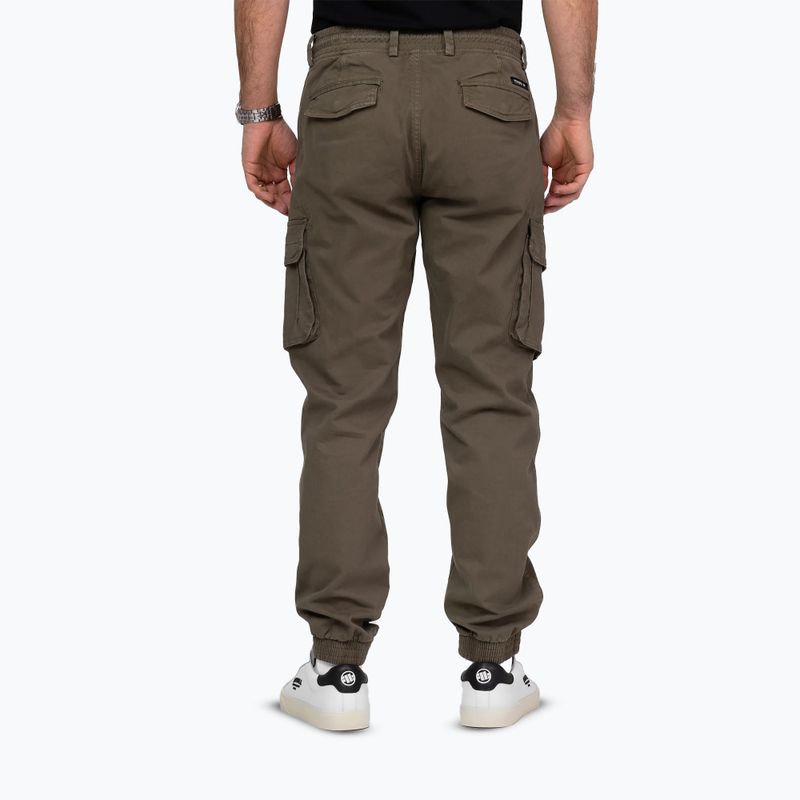 Men's trousers Pitbull Proctor Drawstring Jogger Cargo olive 2