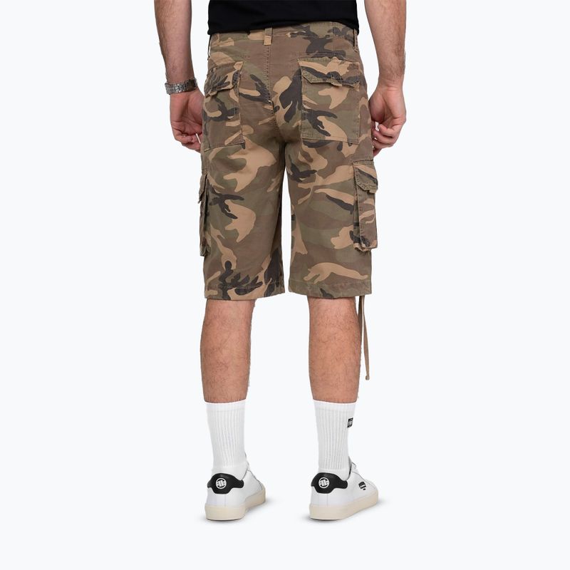 Pitbull Volmer Long Cargo men's shorts camo 2