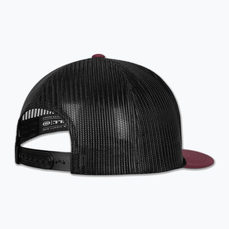 Men's baseball cap Pitbull Original 1989 burgundy/black 2