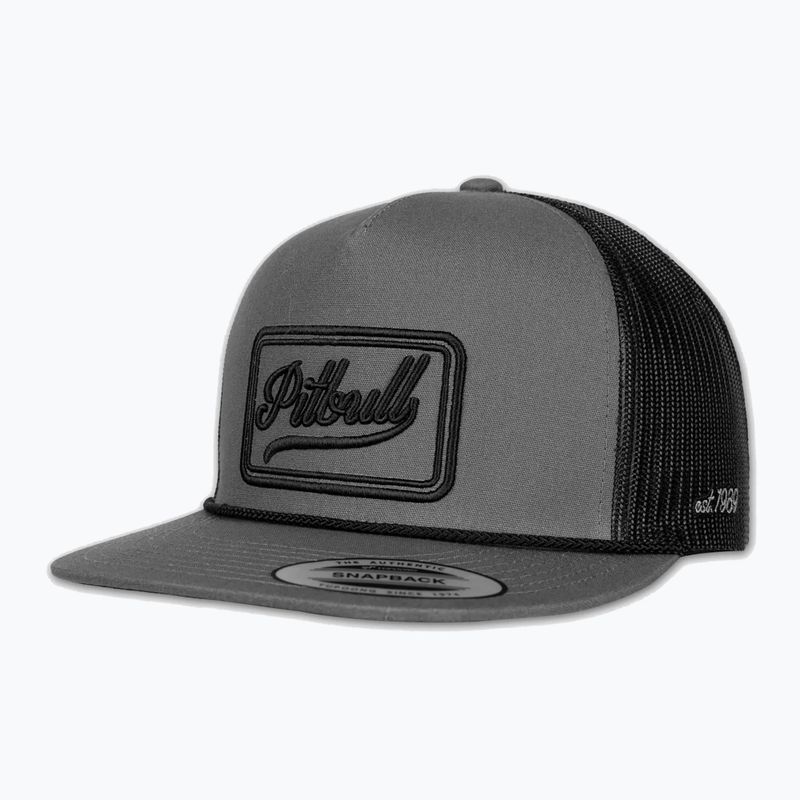 Men's baseball cap Pitbull Original 1989 grey/black