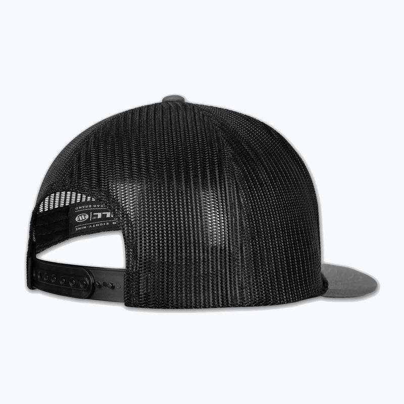 Men's baseball cap Pitbull Original 1989 grey/black 2