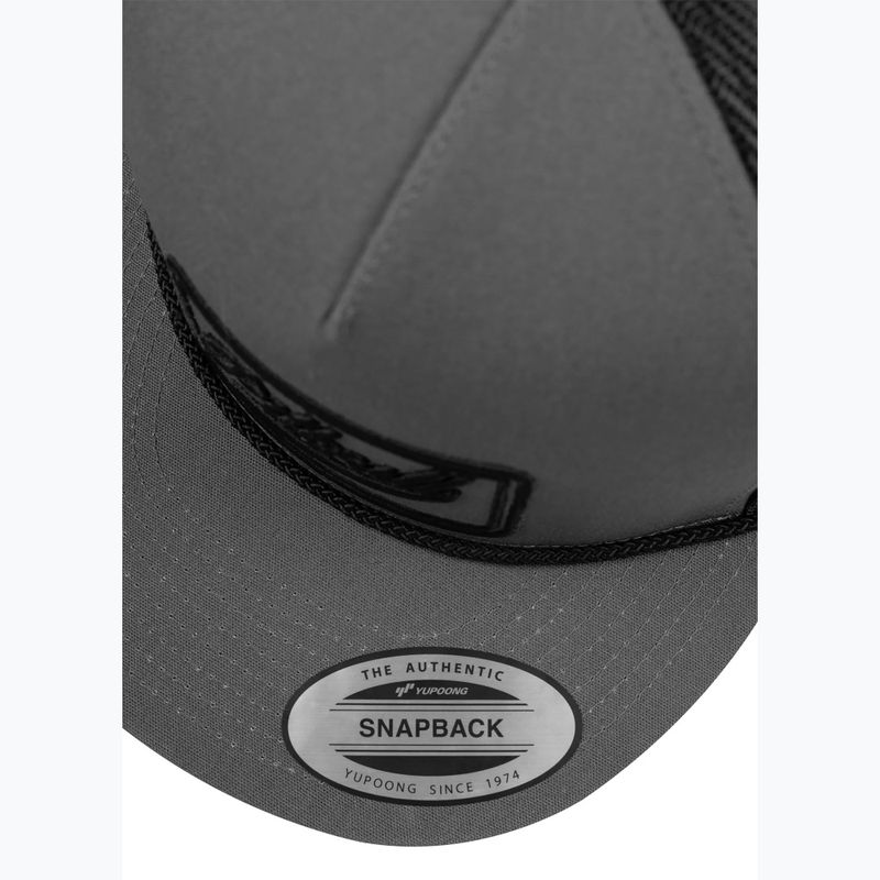 Men's baseball cap Pitbull Original 1989 grey/black 4