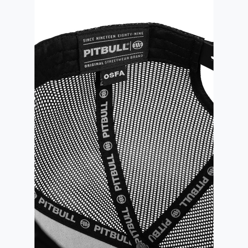 Men's baseball cap Pitbull Original 1989 grey/black 8