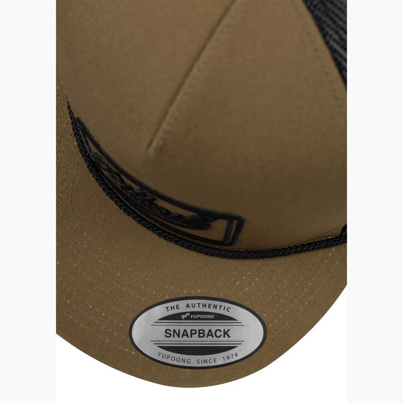 Men's baseball cap Pitbull Original 1989 dark olive/black 4