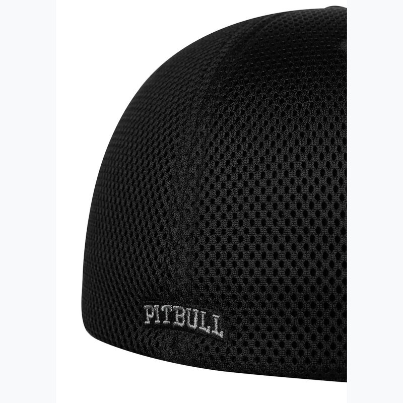 Men's baseball cap Pitbull Full Cap Tyrian Flexfit black 5