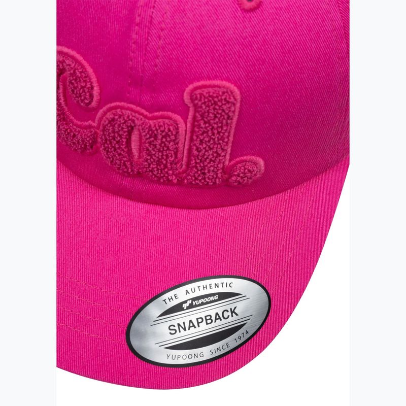 Men's baseball cap Pitbull 3D Chenile EMB Cal Classic Low Profile pink 4