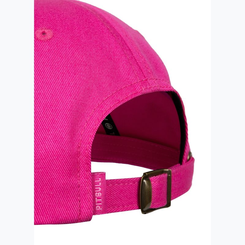 Men's baseball cap Pitbull 3D Chenile EMB Cal Classic Low Profile pink 6