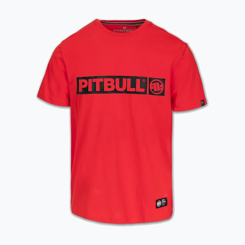Men's T-shirt Pitbull Hilltop fluo/red 3