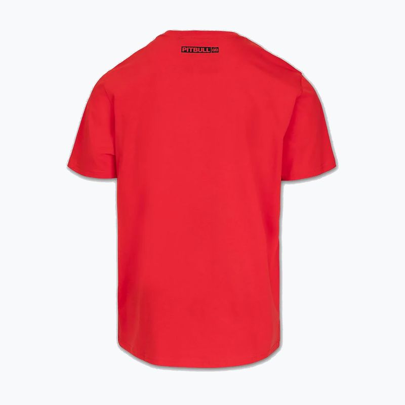 Men's T-shirt Pitbull Hilltop fluo/red 4
