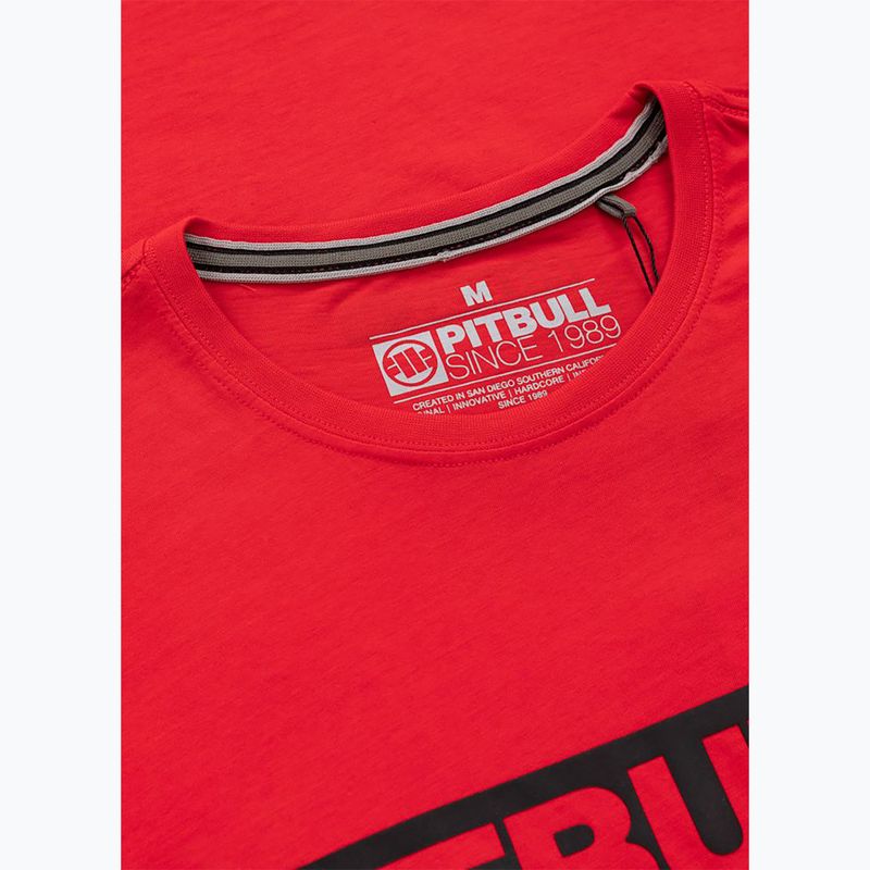 Men's T-shirt Pitbull Hilltop fluo/red 5