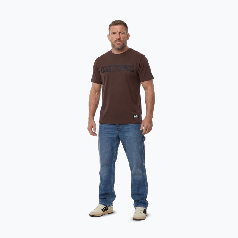 Men's T-shirt Pitbull Hilltop chocolate 2