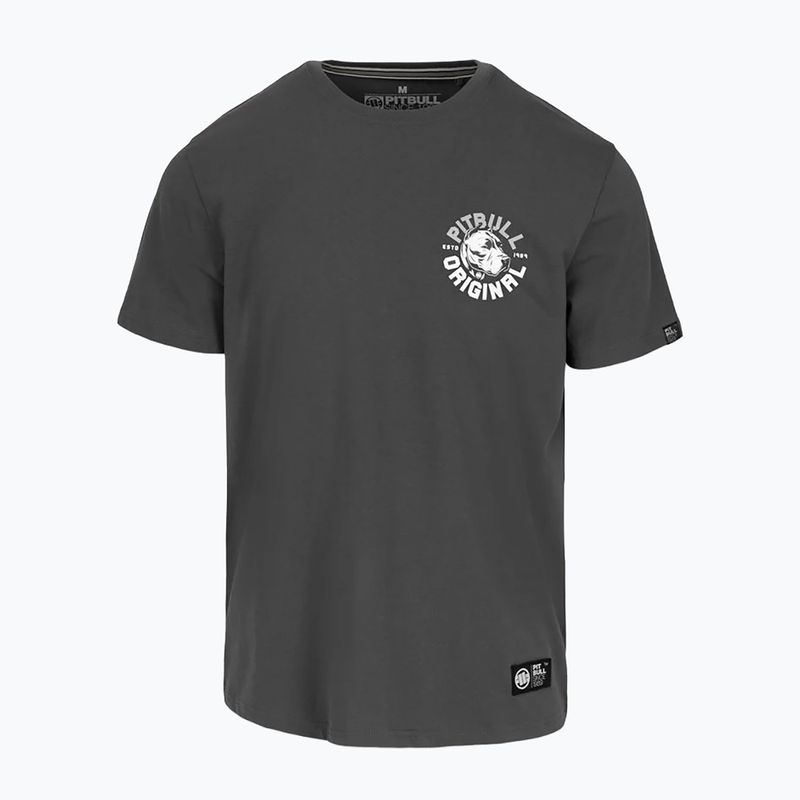 Men's T-shirt Pitbull Dog SD graphite 5